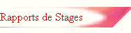 Rapports de Stages